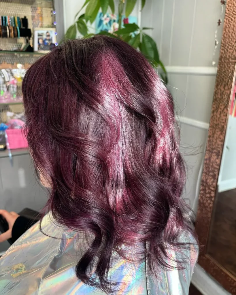 Pure Violet Hair