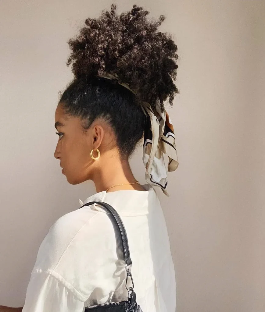 Curly Updo with Tendrils