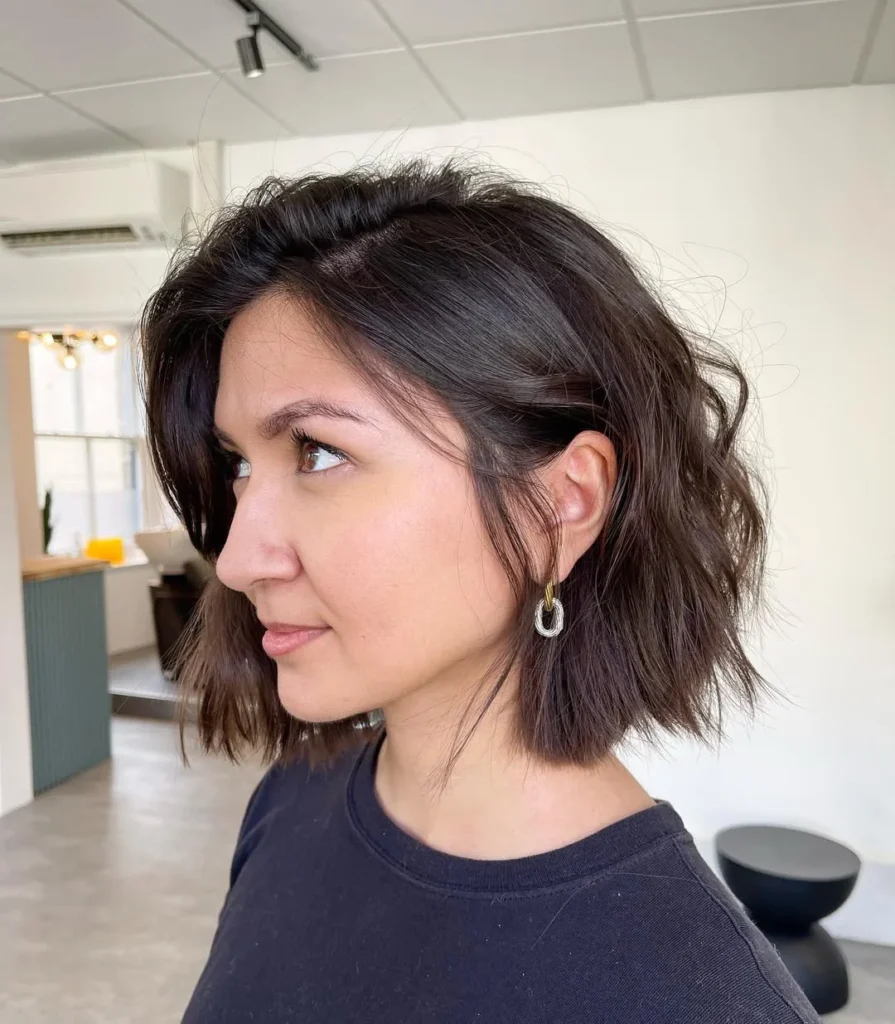 Tousled Italian Bob