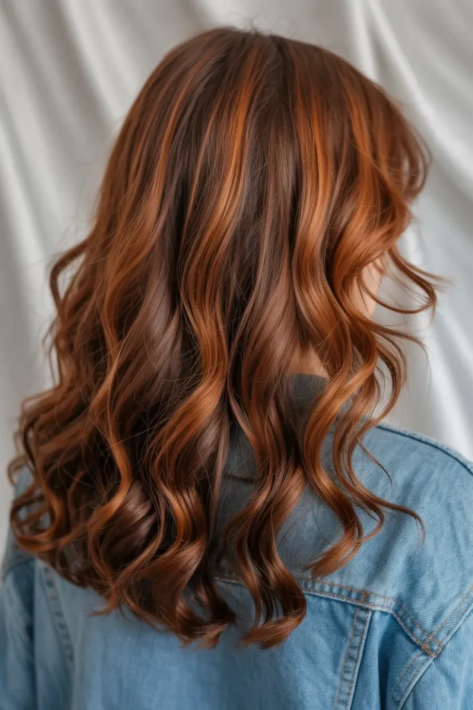 10. Cherry Cola with Auburn Highlights