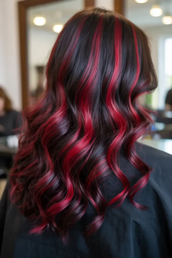 10. Subtle Black Cherry Highlights