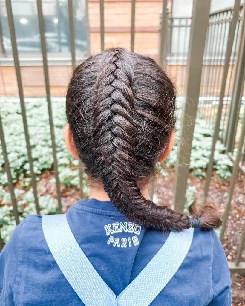 Single Fishtail Braid