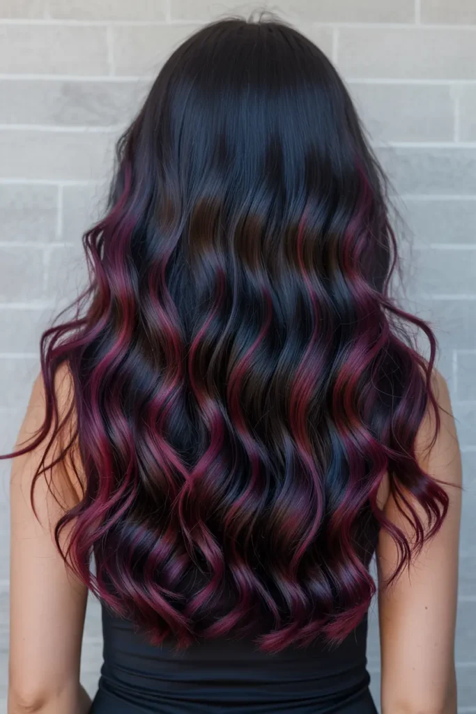 11. Black Cherry with Burgundy Tips 2