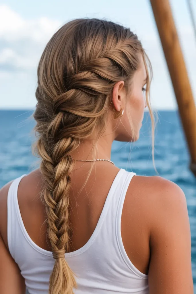 11. Loose Fishtail Braid