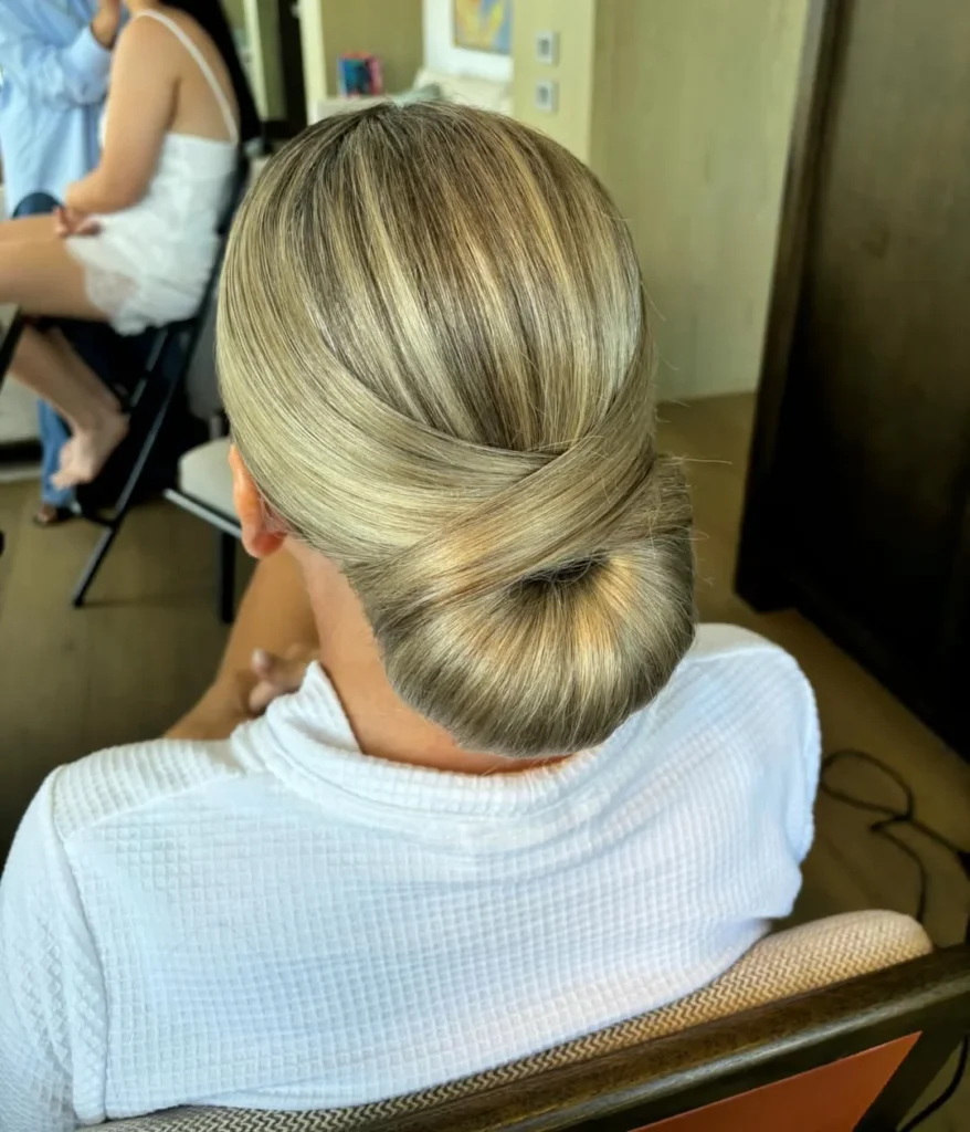 Low Chignon Bun