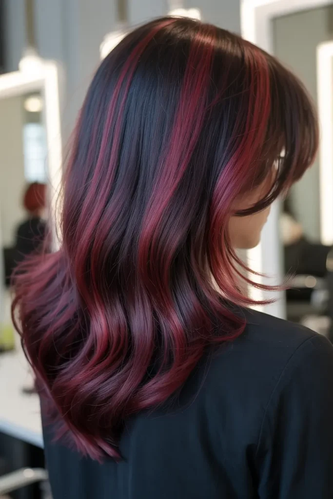 14. Black Cherry with Lowlights 1