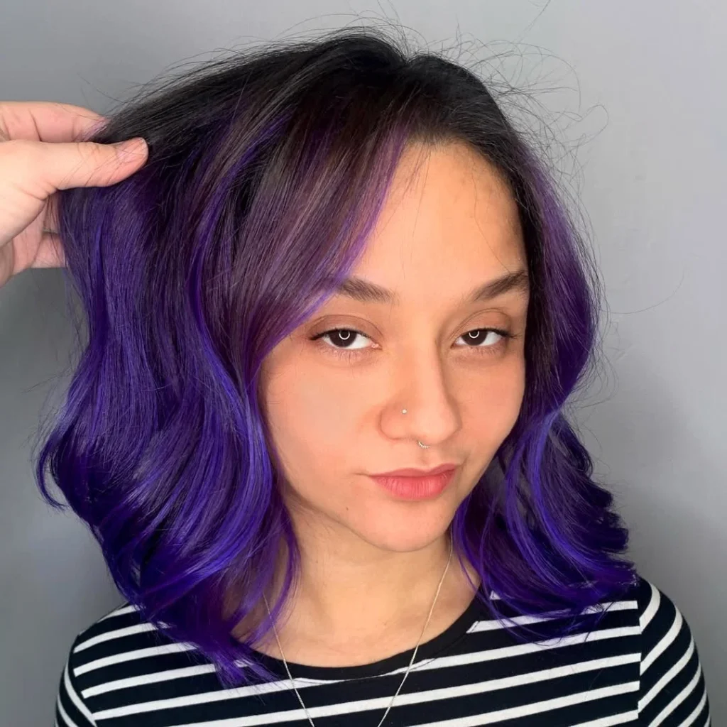 Violet with Blue Undertones