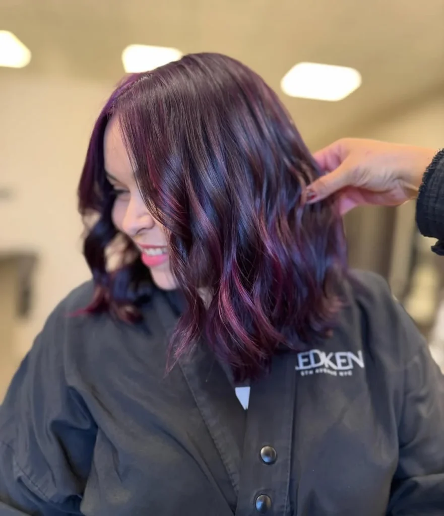 Black Cherry with Red Shine