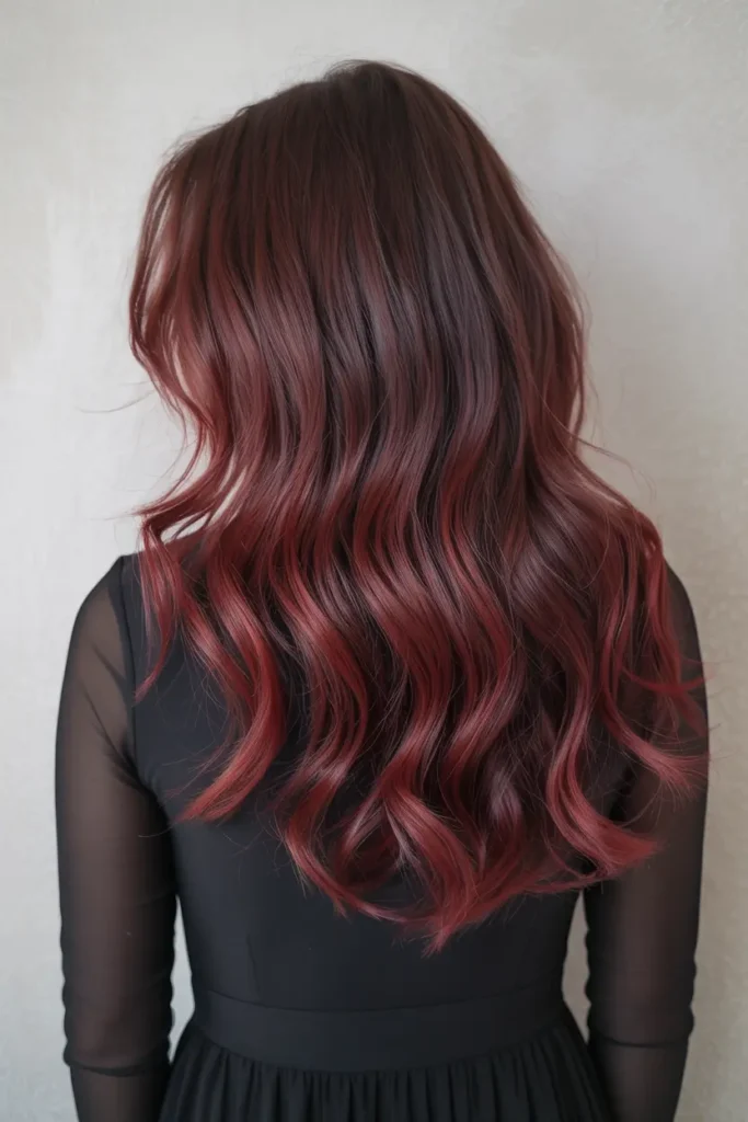 15. Subtle Cherry Red Undertones