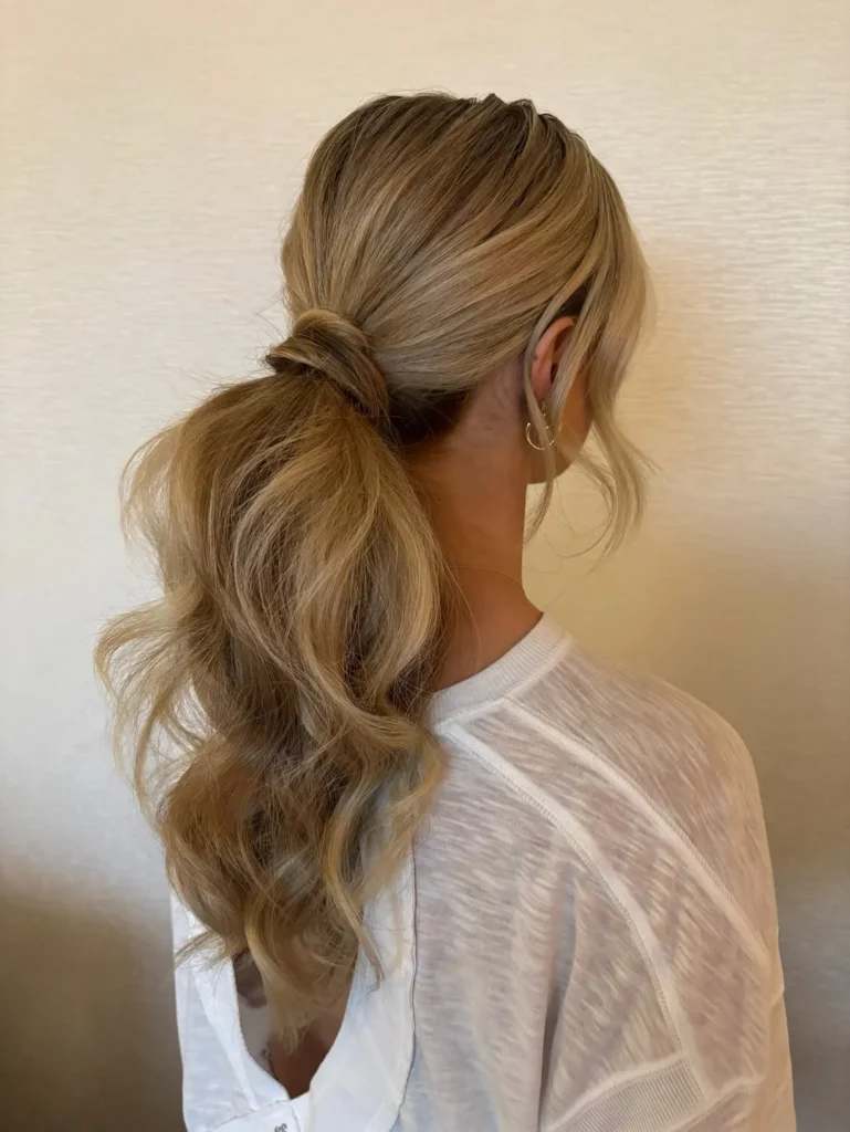 Low Tight Ponytail