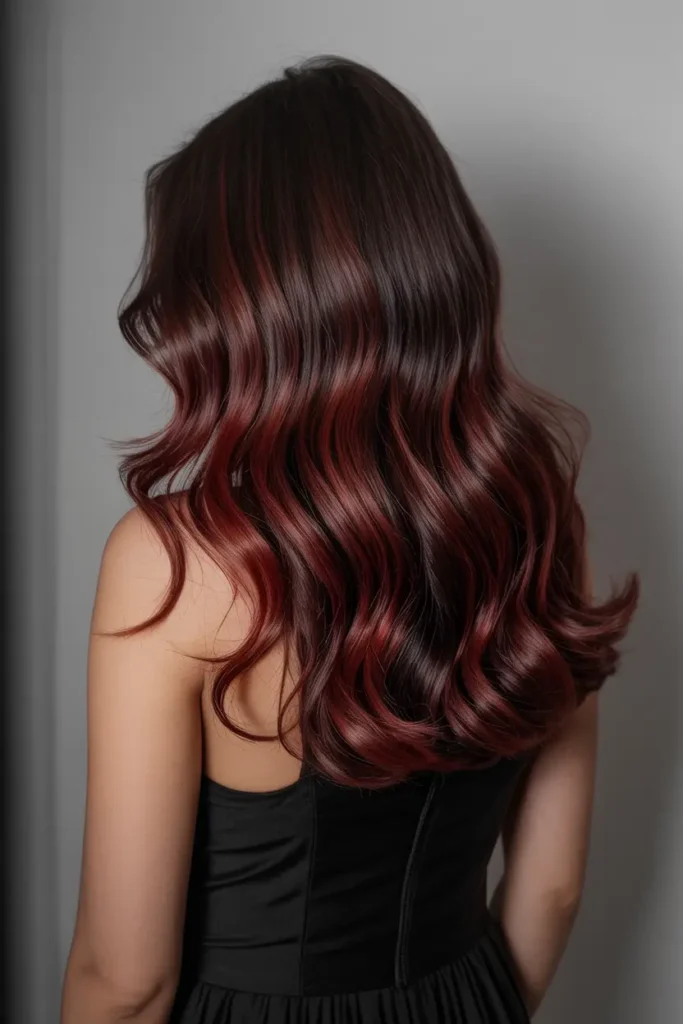 2. Glossy Cherry Cola Shine