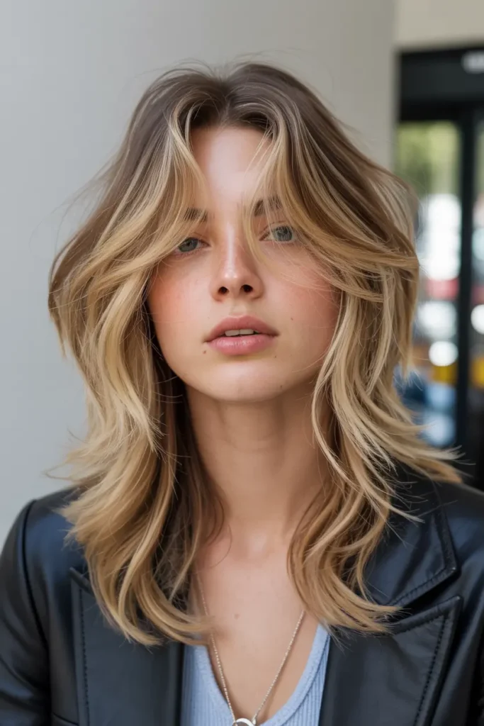 2. Textured Long Kitty Cut