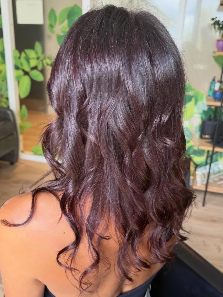 Glossy Deep Cherry Red