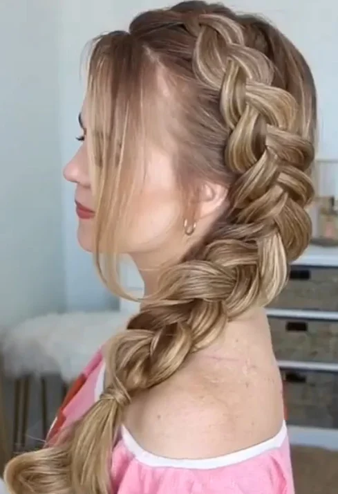 Braided Side Style