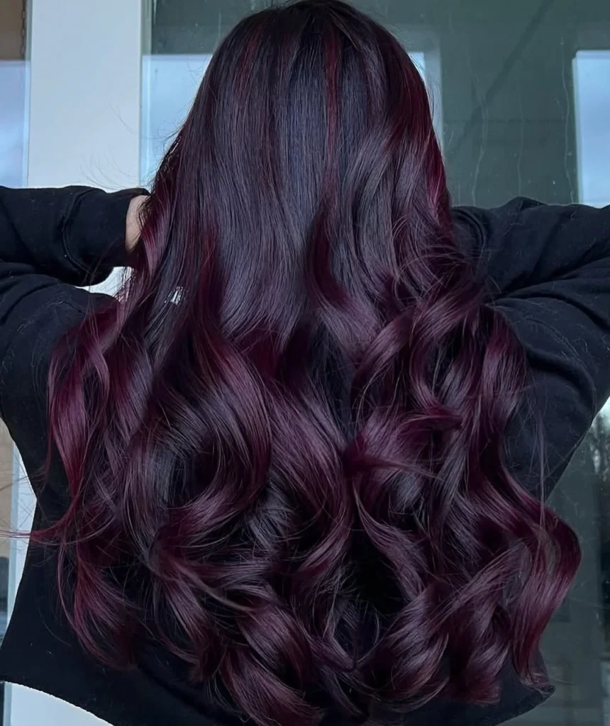 Deep Black Cherry Hue
