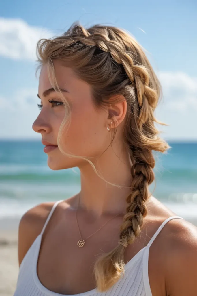 3. Braided Side Style