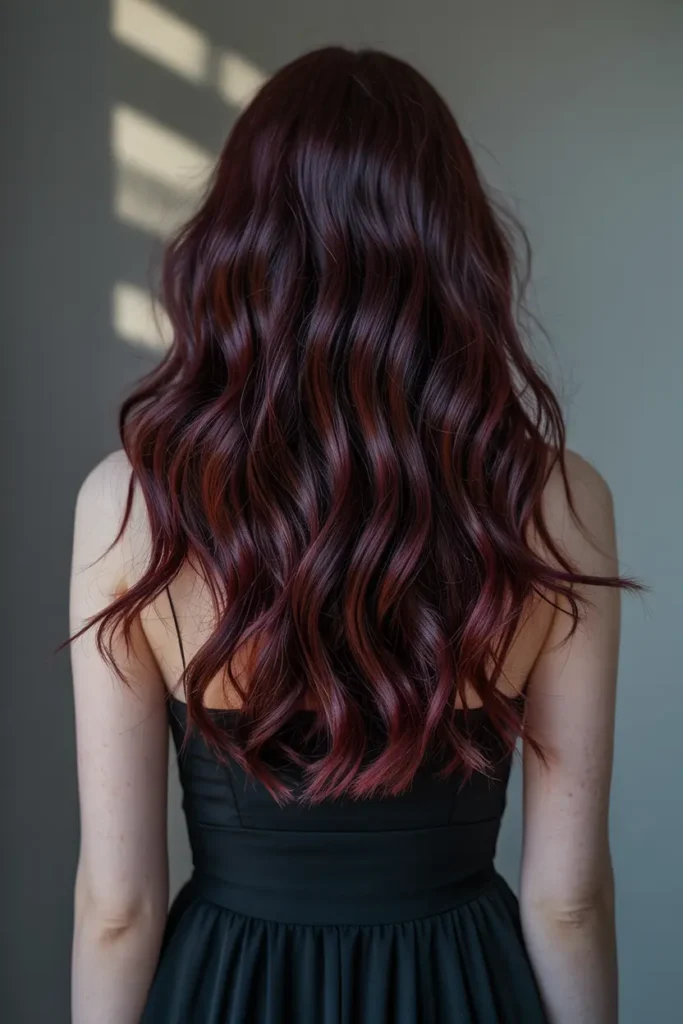 4. Dark Cherry Red with Merlot Tones 1