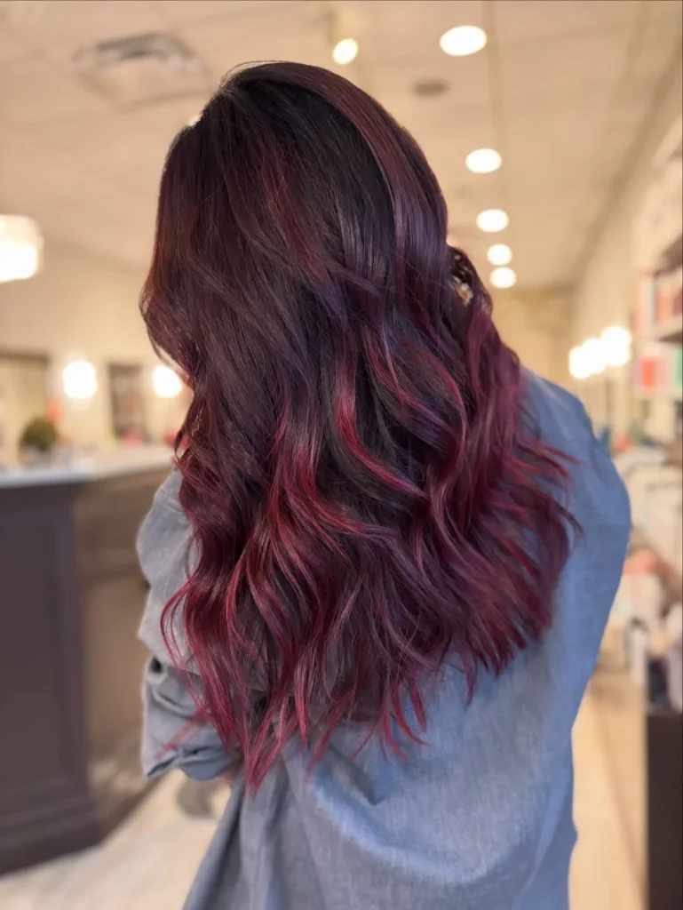 Deep Cherry Cola with Red Glow