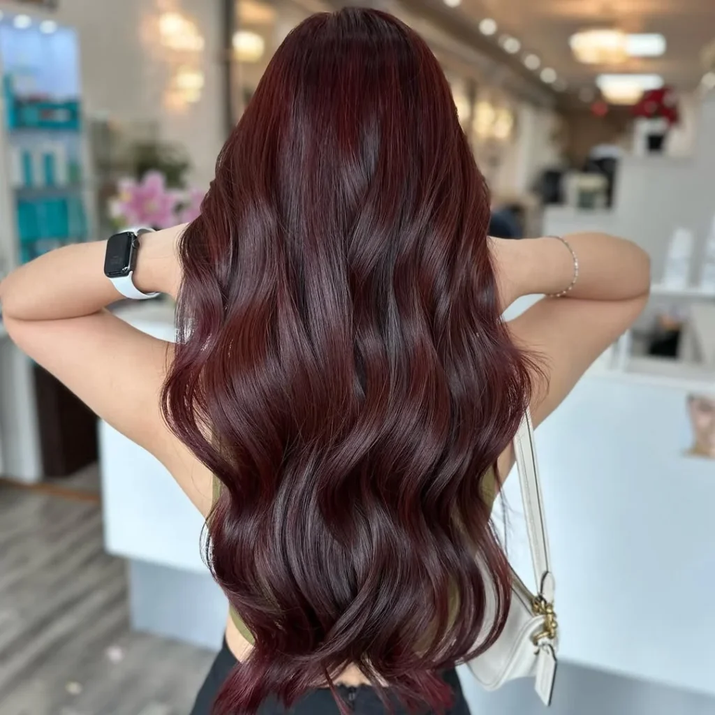 Rich Black Cherry Glow
