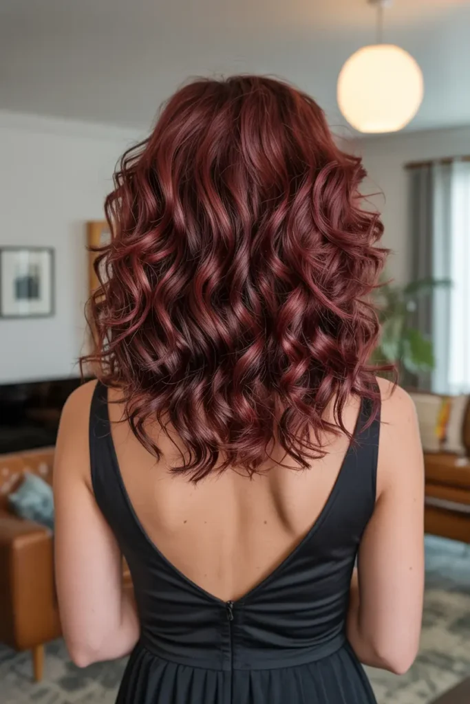 6. Cherry Cola with Mahogany Tones