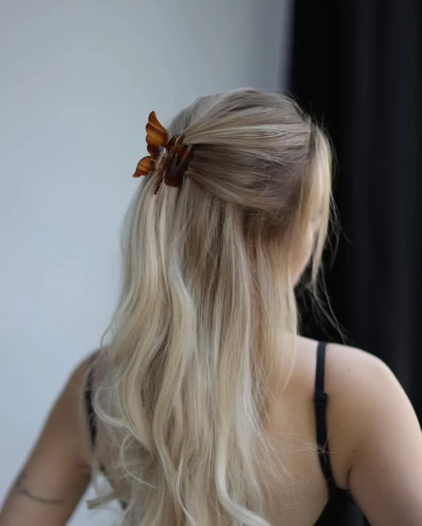 Half-Up Claw Clip