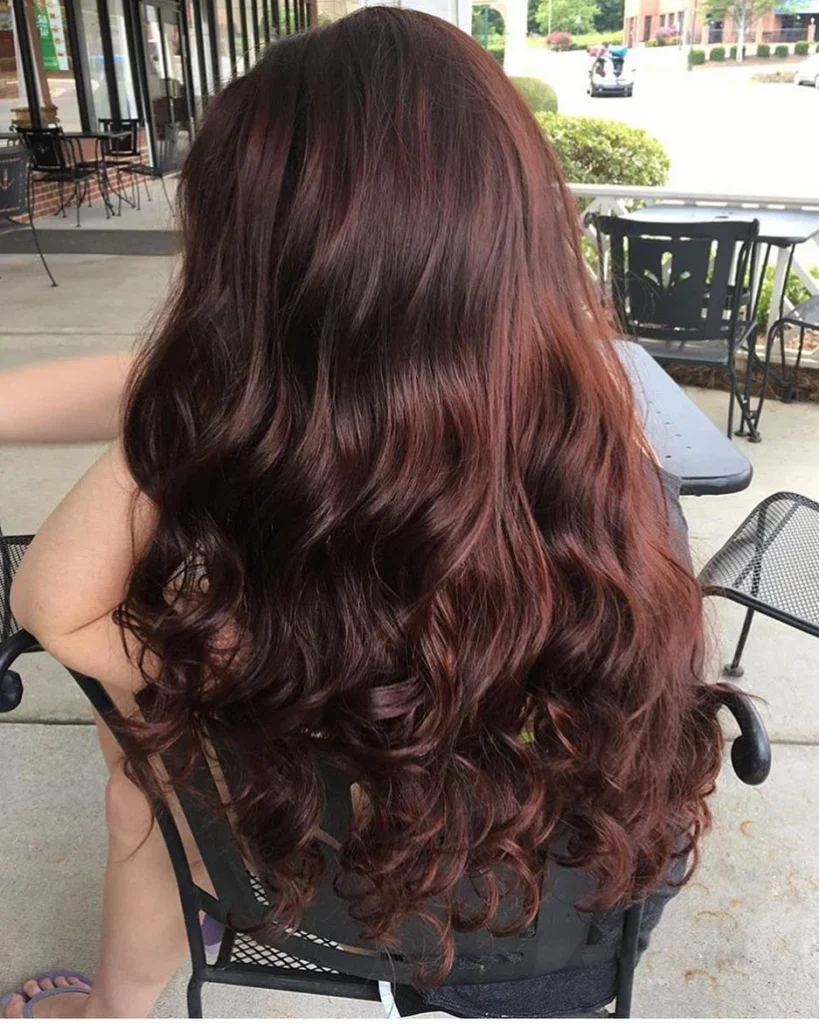 Cherry Brown with Mahogany Tones