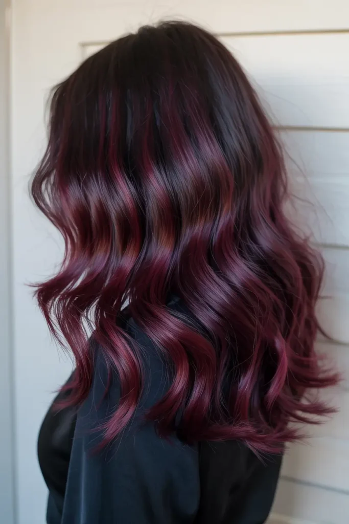 8. Black Cherry with Plum Accents 1