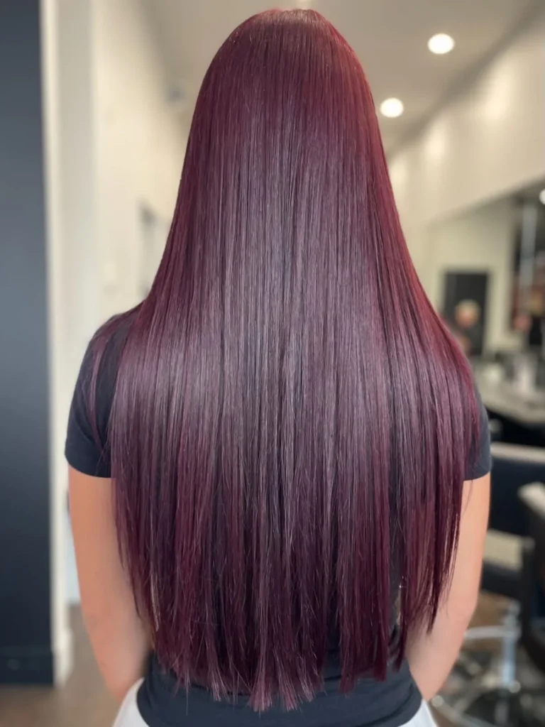 Rich Cherry Red with Violet Hints