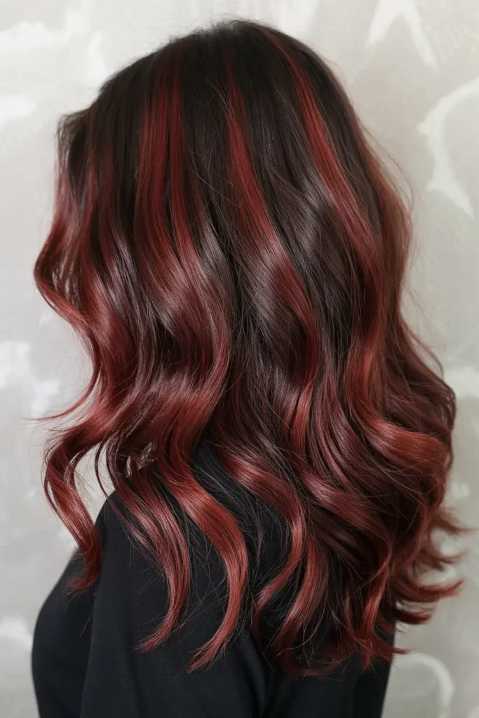 9. Cool Cherry Brown Blend