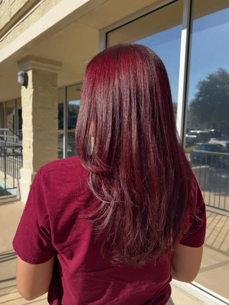 Vibrant Cherry Red
