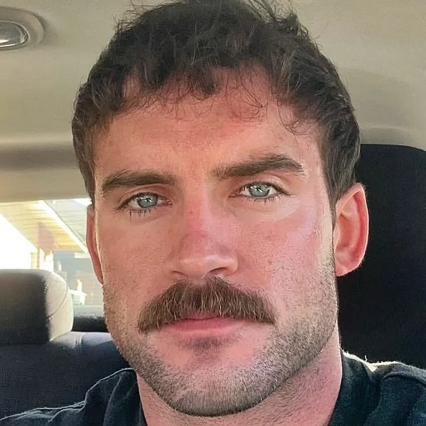 Classic Chevron Mustache