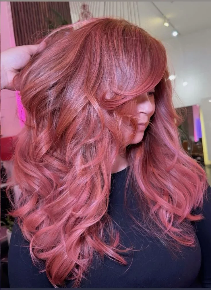 Cherry Red with Coral Hints