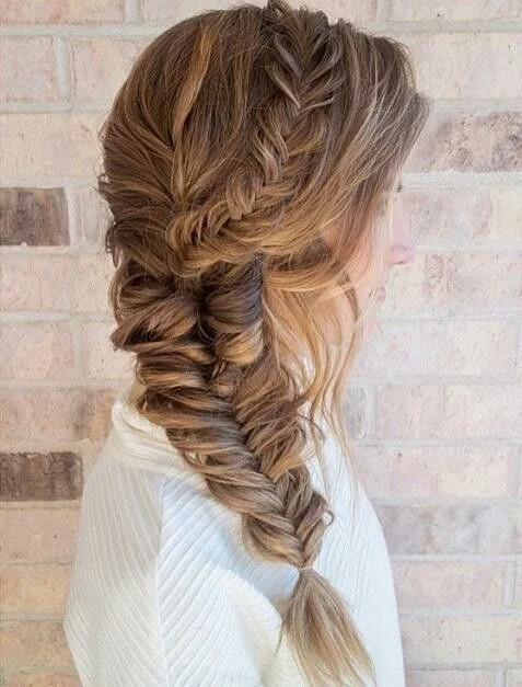Twisted Elven Side Braid
