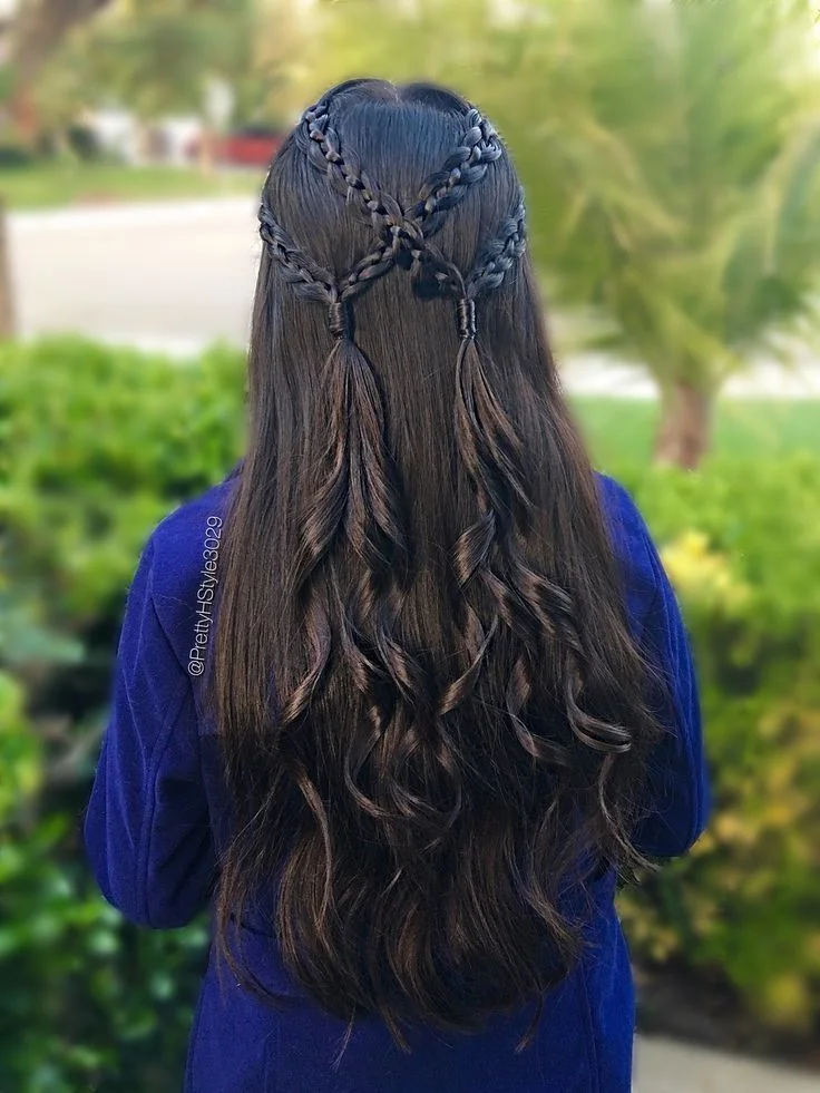 Elven Half-Braided Style