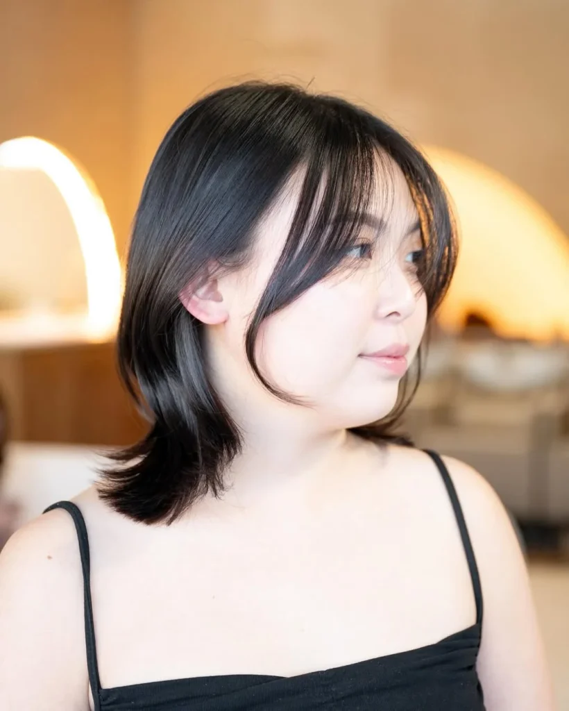Korean Tapered Long Bob