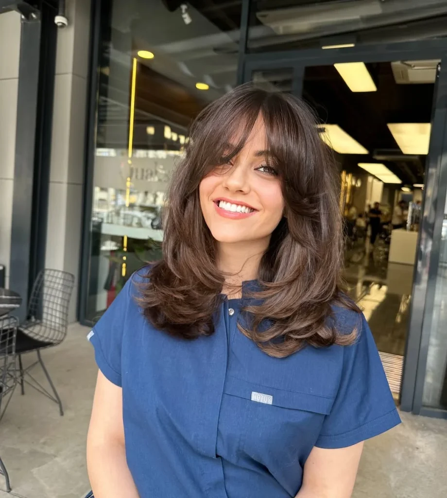 Korean Middle-Part Cut