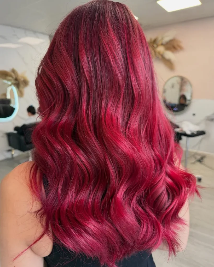 Bright Cherry Red Shine