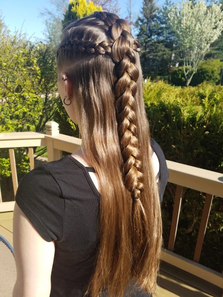 Long Braided Elf Tail