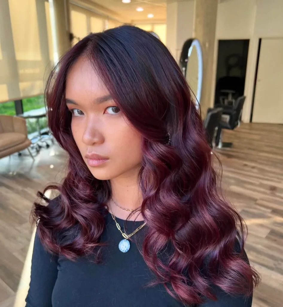 Cherry Red Ombre