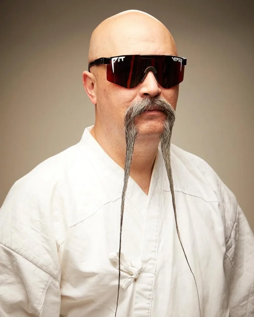Fu Manchu Mustache
