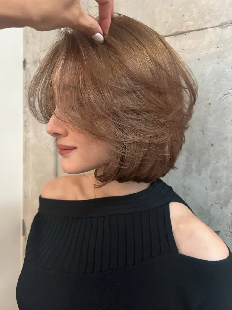 Layered Bob with Volume