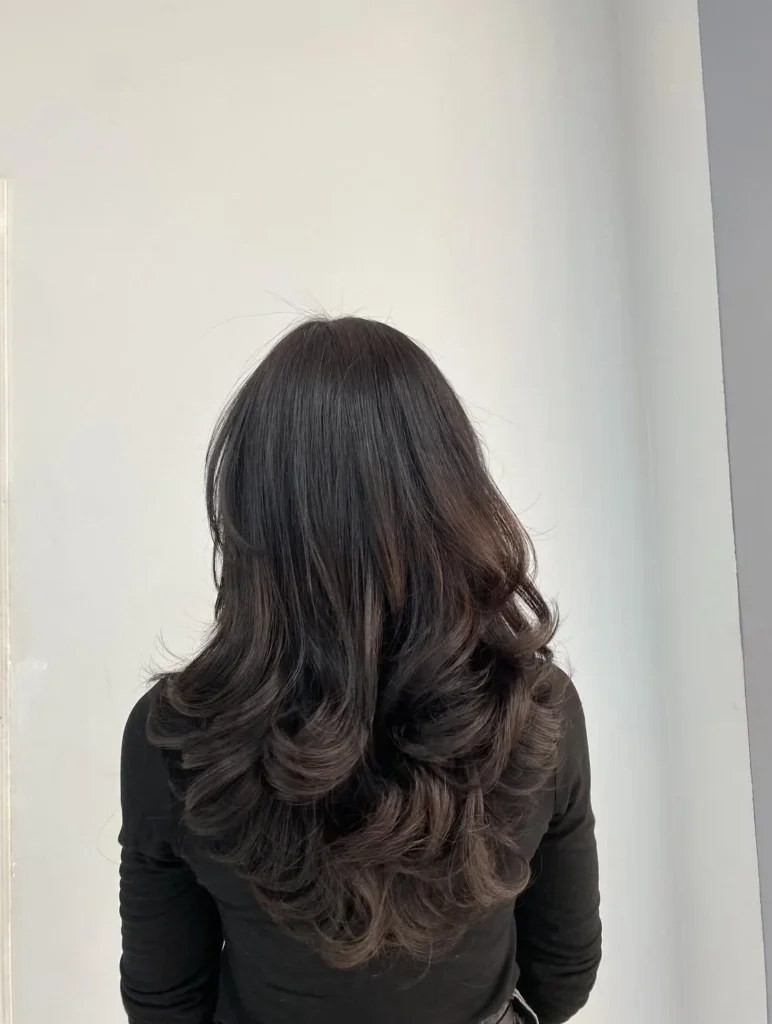 Voluminous Blowout Style