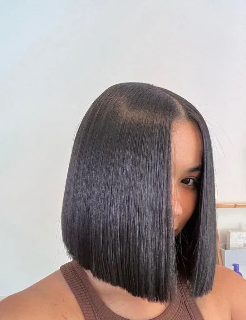 Blunt Bob with Shine